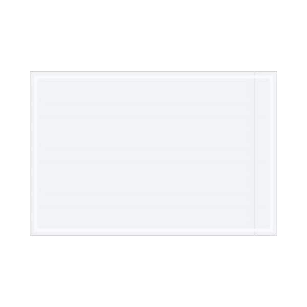 Zoro Select Packing List Envelopes, Clear, PK1000 PL474 - main