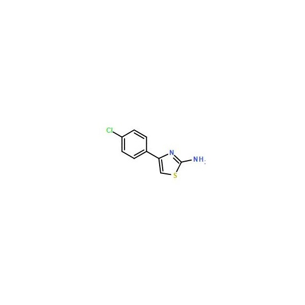Ak Scientific 4-(4-Chlorophenyl)-1, 3-thiazol-2-amine (1g), CAS 2103-99-3 R001-1g - main
