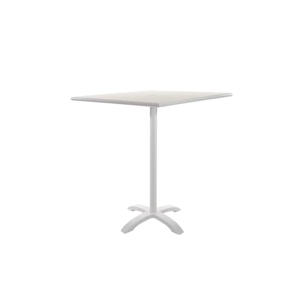 Bfm Seating Beachcomber-Bali 32x32 Bar Height Table - Powder Coated PHB3232WH-2626WHT - main