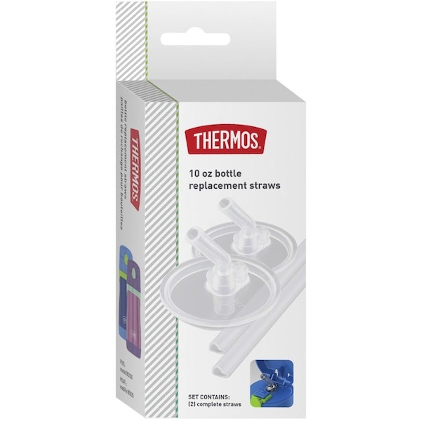 Thermos BS535 Replacement Straw, Clear, PK2 BS535RS6 - main