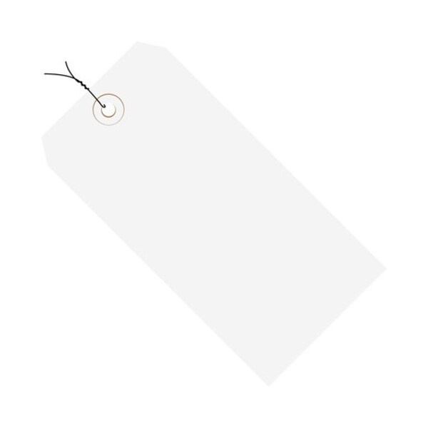 Partners Brand Shipping Tags, Pre-Wired, 13 Pt., 5 3/4" x 2 7/8", White, PK1000 G11073G - main