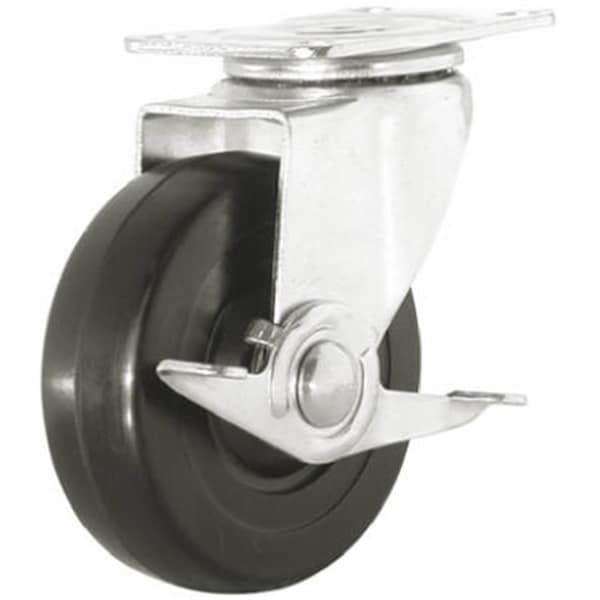 Highboy 9788 5 in. Soft Swivel Plate Caster HI602045 - main