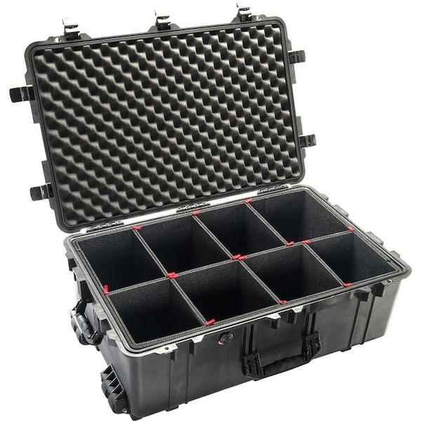 Pelican Black Protective Case, 31.59"L x 20.47"W x 12.45"D 016500-0050-110 - main