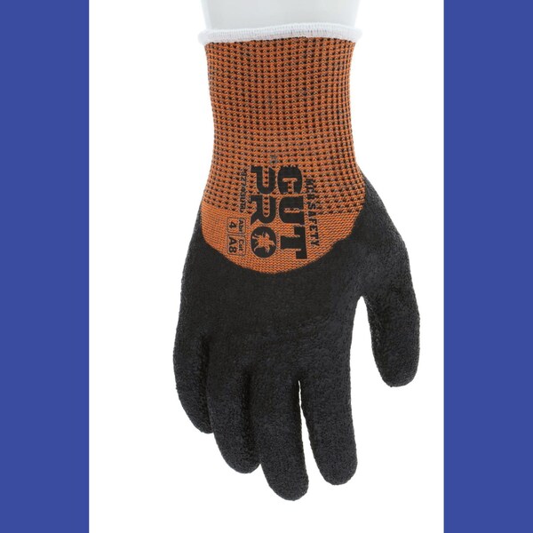 Mcr Safety Cut Pro 92743LT Gloves, Medium, Black/Orange, 12PK 92743LTM - main