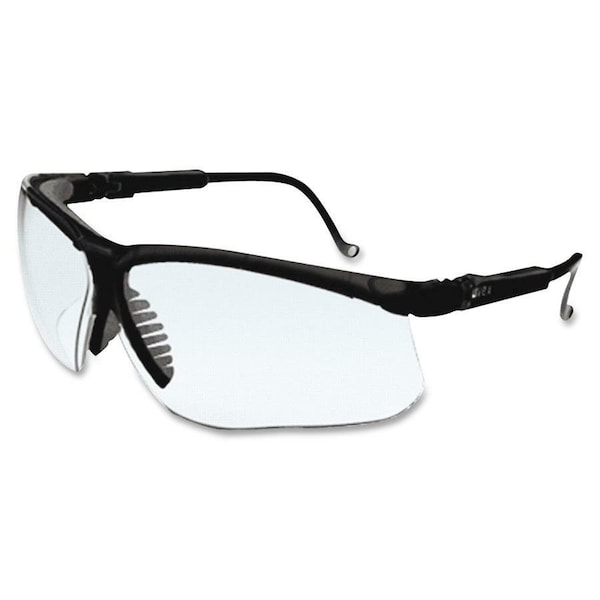 Honeywell Environmental Safety Glasses Clear Lens, Black Frame, Wraparound S3200 - main