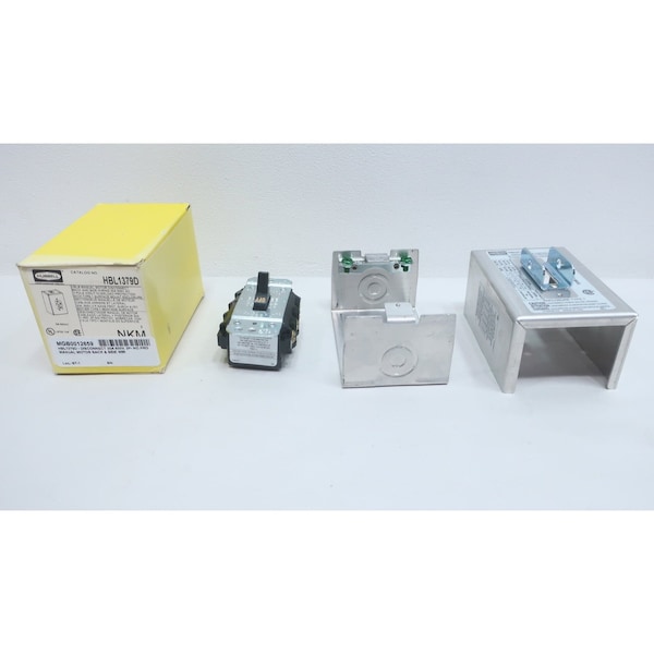 Hubbell MANUAL MOTOR SWITCH 3P 600V-AC 30A HBL1379D - main