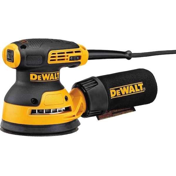 Dewalt 5 in. Variable Speed Random Orbit Sander Kit - H&L Pad DWE6423K - main