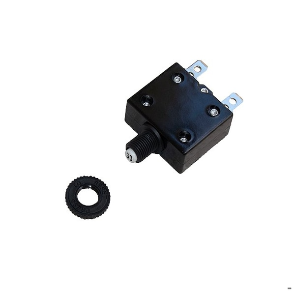 Optifuse Circuit Breaker, CBW58 Series, 50A, 250V AC, 1kA at 250V AC, 300A at 50V DC CBW58-ES-30A-5P - main