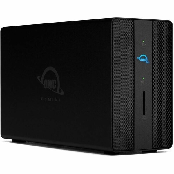 Owc 12.0TB Gemini - Thunderbolt USB-C Dock and Dual-Drive HDD RAID External Storage Solution OWCTB3GM000H12 - main