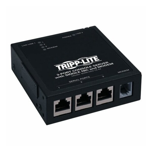 Tripp Lite Console Server, 3-Port, Modem B095-003-1E-M - main