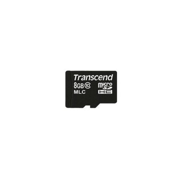 Transcend Information Transcend 8 GB Class 10 microSDHC - 20 MB/s Read - 16 MB/s Write - 2 Year Warranty TS8GUSDC10M - main