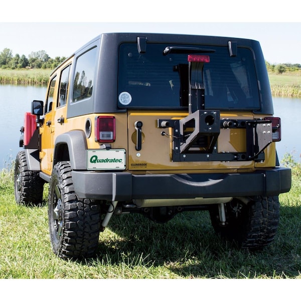 Alegria 017 Heavy Duty Spare Tire Carrier for 2007-2018 Jeep Wrangler AL3570260 - main