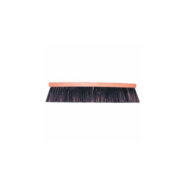 Magnolia Brush Heavy-Duty Street Brooms, 24 in Hardwood Block, 4 1/4 in Trim L, Blue Plastic 455-6424-A - main