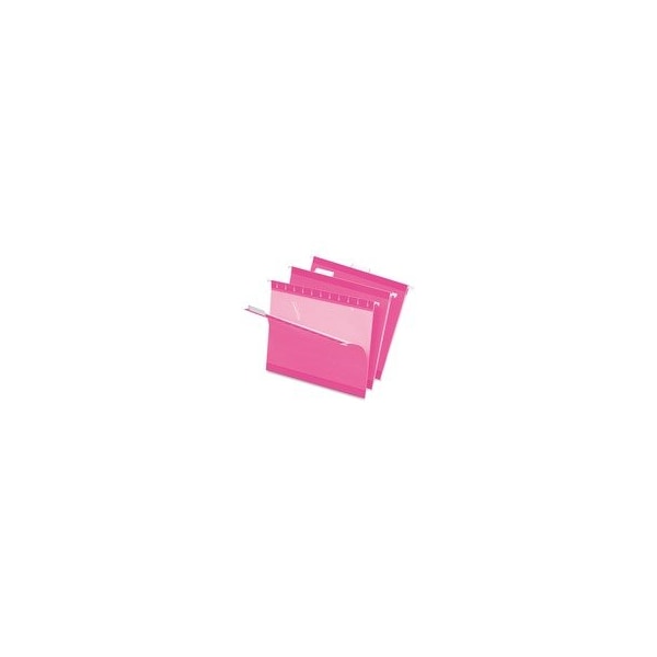 Pendaflex FOLDER, HANGING, LTR, 1/5, PINK, 25PK 415215PIN - main
