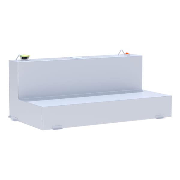 Uws Stl Transfer Tank, L-Shape, White, 100gal. ST-100-L-W - main