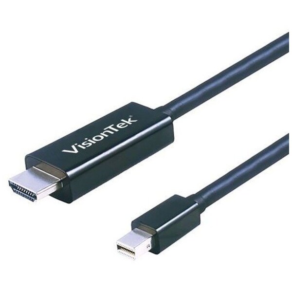 Visiontek MINI DISPLAYPORT TO HDMI 2.0 ACTIVE CABLE M/M 4K at 60HZ 901215 - main