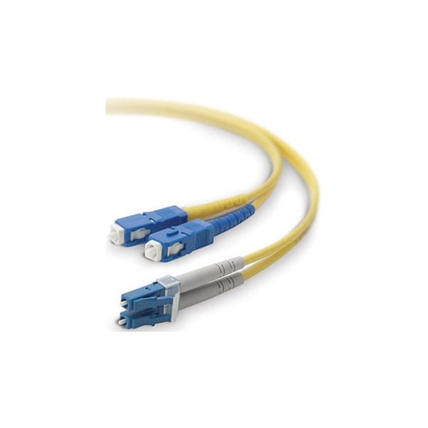 Belkin Duplex Fiber Optic Cable Lc/Sc;8.3/125; 10 Meters F2F802L7-10M - main