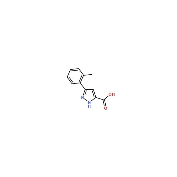 Ak Scientific 5-o-Tolyl-2H-pyrazole-3-carboxylic acid (1g), CAS 1140528-29-5 2210AF-1g - main
