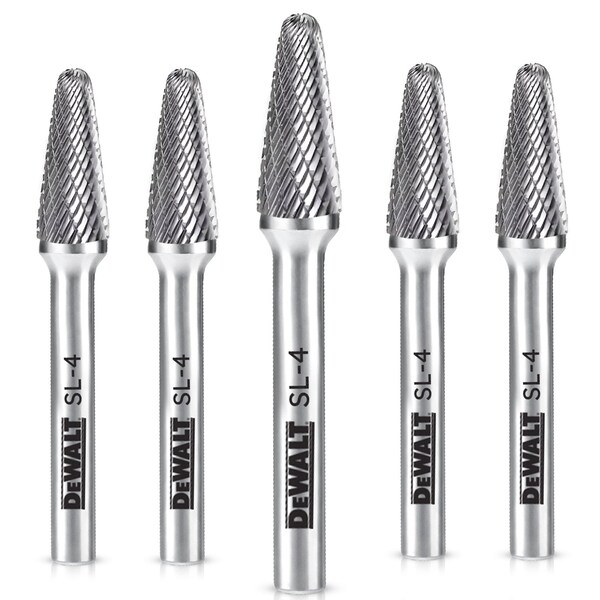 Dewalt CARBIDE BURR SIZE SL-5, 5PK DXCBTJSL4-5 - main
