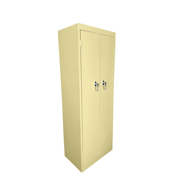 Steel Cabinets Usa Utility Storage Cabinet, 66 in H, 24 in W, 15 in D, Tropic Sand, 4 Shelves FS-246-TS - main