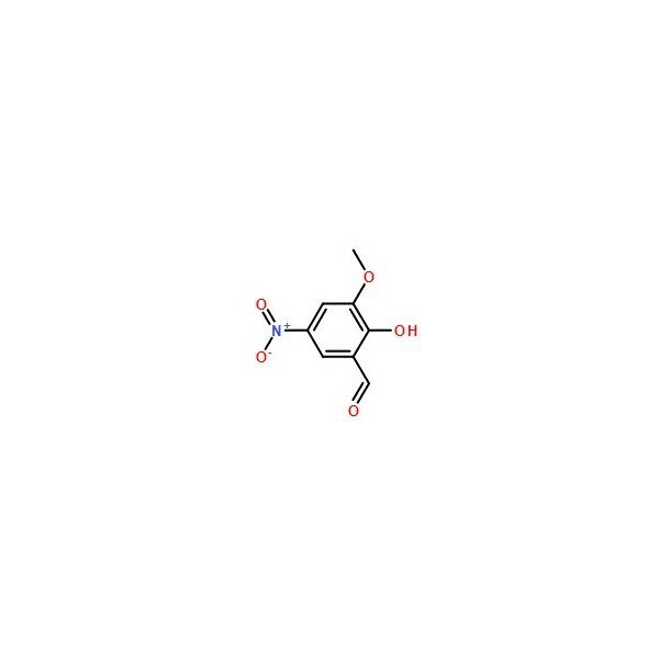 Ak Scientific 3-Methoxy-5-nitrosalicylaldehyde (10g), CAS 17028-61-4 5487AD-10g - main