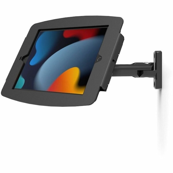 Compulocks iPad 10.2IN Space Enclosure Swing Wall Mount Black 827B102IPDSB - main