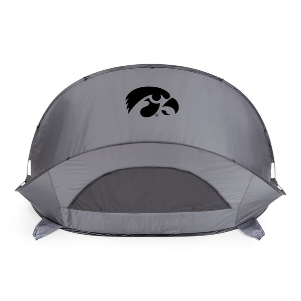 Picnic Time Family Of Brands NCAA Iowa Hawkeyes Manta Portable Beach Tent - Pop Up Tent 113-00-105-224-0 - main