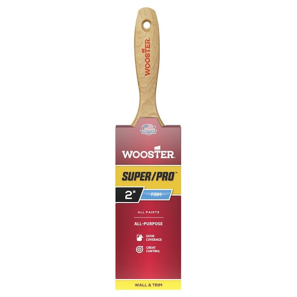 Wooster J4104 2 in. Super Pro Ermine Paint Brush 71497151049 - main