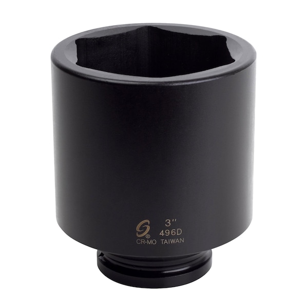 Sunex 3/4 in Drive 3 in Deep Impact Socket 496D - main