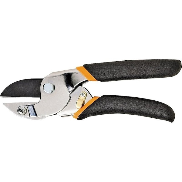 Fiskars 9110 Pruner, 58 in Cutting Capacity, Steel Blade, Anvil Blade, ComfortGrip Handle, 812 in OAL 391091-1013/91105 - main