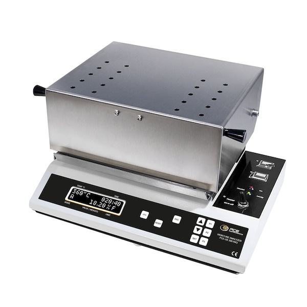 Pce Instruments Moisture balance, 0.001 g/400 g with 221-680 deg. F drying and USB/RS-232 PCE-UX 3081WQ - main