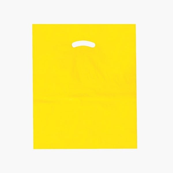 Nashville Wraps Yellow Super Gloss 15x18x4Plastic Bags, 1.25 mil, 500PK SG2YE - main