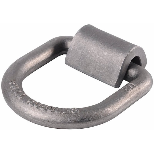 Keeper -8C Surface Mount D-Ring Anchor, Heavy-Duty, unplaited, weldable steel 89317 - main