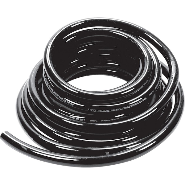 Quickcar Racing Products 57-1543 15 ft. 4 Gauge Power Cable - Black QRP57-1543 - main