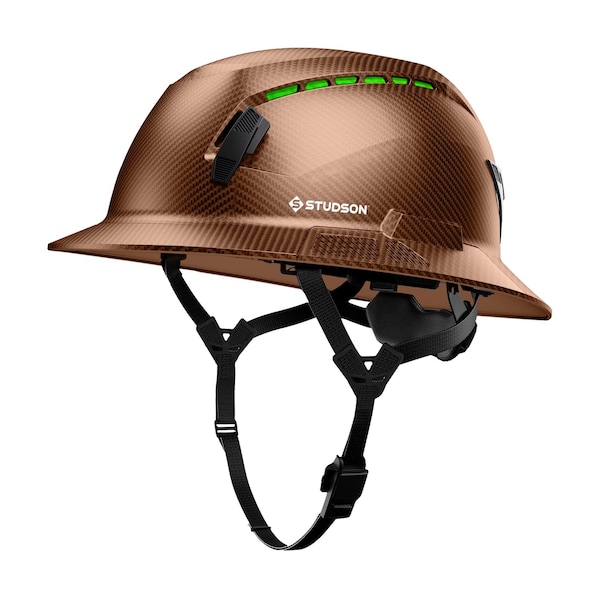 Studson Full Brim Vented, Fiber Metal, OS SHK1-FB-CFM - main