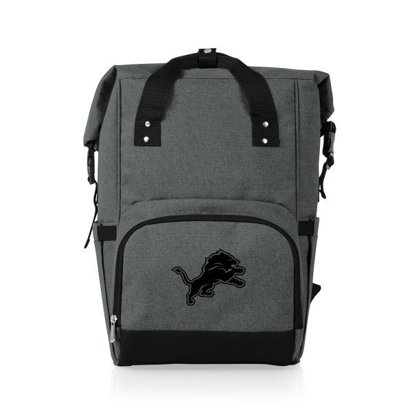 Picnic Time Family Of Brands NFL Detroit Lions - On The Go Roll-Top Backpack Cooler 616-00-105-114-2 - main