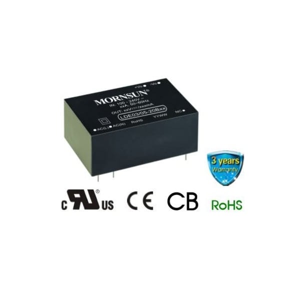 Mornsun AC/DC Converter LDE03-20B05 - main