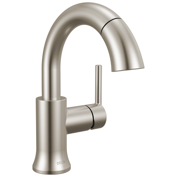 Delta Trinsic Single Handle Pull-Down Bathroom Faucet In Stainless 559HAR-SSPD-DST - main