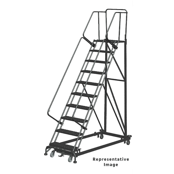 Ballymore Stairway Slope Roll Ladder, Steel, 100 in. HDS-10-R - main