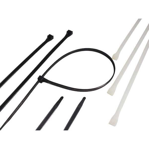 Gardner Bender Cable Tie, 30 in L, 9 in Max Bundle Dia., Black, Nylon 6/6, 175 lb Strength 46-330UVB - main