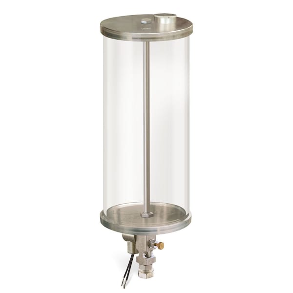 Oil-Rite 1 gal Capacity Single Feed Electro Lubricator w/Acrylic Reservoir - 1/8in. Female NPT, 24VDC B1875-128A1B1S5024DW - main