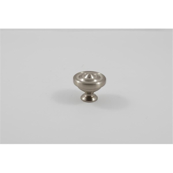 Residential Essentials Mushroom Cabinet Knob- Satin Nickel 10241SN - main