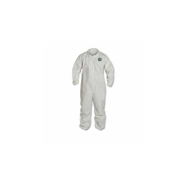 Dupont ProShield NexGen Coveralls with Elastic Wrists and Ankles, White, 5X-Large, 25PK 251-NG125S-5X - main