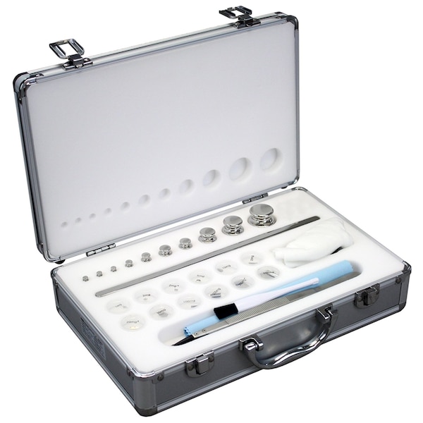 Adam Equipment OIML Weight Sets-Capacity: 1mg-200g E2 1mg - 200g - main