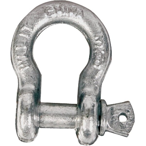 Koch Filter Anchor Shackle, 1500 lb Working Load, Carbon Steel, Galvanized 081253/MC647G - main