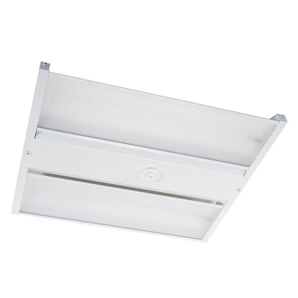 Keystone 60W LED Highbay, 1.5ft Long, 120-277V Input, Frosted Lens, 4000K, 0-10V Dimmable, Premium Series, Ge KT-HBLED60-1.5F-840-VDIM-P /G2 - main