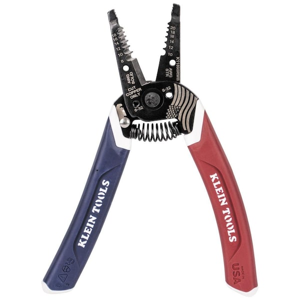 Klein Tools KIT DIAGONAL PLIER AND STRIPPER, STEEL JAW, 12.5 IN OAL 94156 - main