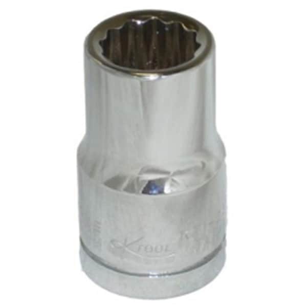 K-Tool International K Tool International 0.5 Drive 0.5 Short 12 Point Socket KTI23516 - main