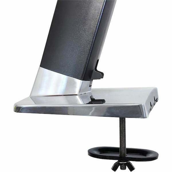 Ergotron Grommet Mount for Workstation - Polished Aluminum, Black - Steel 97692 - main
