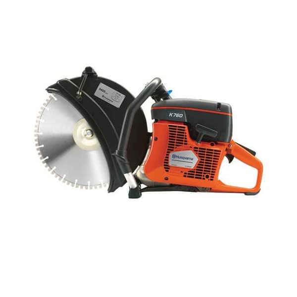 Husqvarna Gas Cutoff Saw, 14 in dia Blade, 1 in, 5 in D Cutting, Wet Cutting, Air Cooled 2-Stroke Engine 967682101 - main